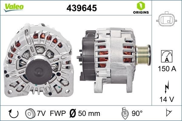 Renault Laguna F4RT Motor Alternatör VALEO