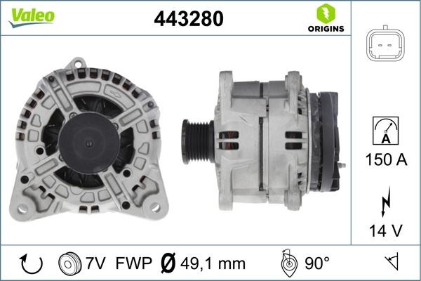 Renault Laguna Alternatör VALEO