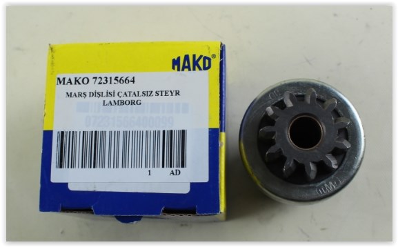 Steyr Lamborghini Pancar Motor Marş Dişlisi Çatalsız MAKO
