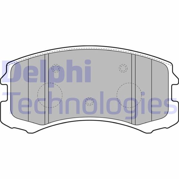 Mitsubishi Lancer Ön Fren Balatası DELPHI