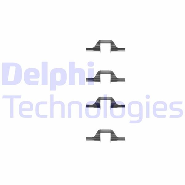 Lancia Peugeot Seat VW Fren Balata Montaj Takımı Arka DELPHI