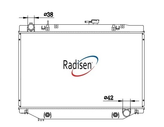 Toyota Land Cruiser Radyatör RADISEN