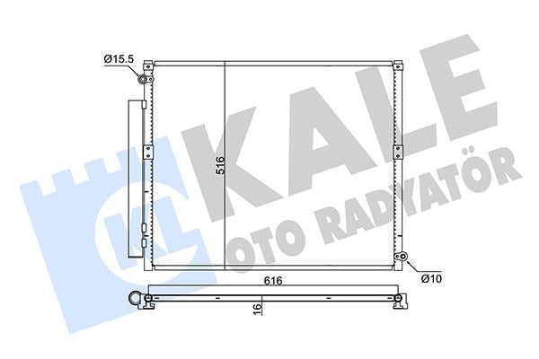 Toyota Land Cruiser Klima Kondenseri KALE-RADYATOR