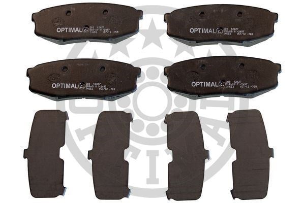 Toyota Land Cruiser Arka Fren Balatası OPTIMAL
