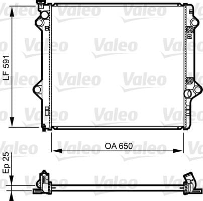 Toyota Land Cruiser Radyatör 3.0 D-4D VALEO