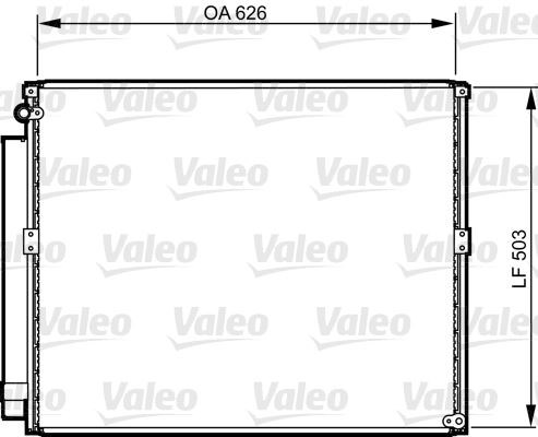 Toyota Land Cruiser Kondenser VALEO
