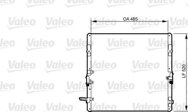 Toyota Land Cruiser Kondenser VALEO
