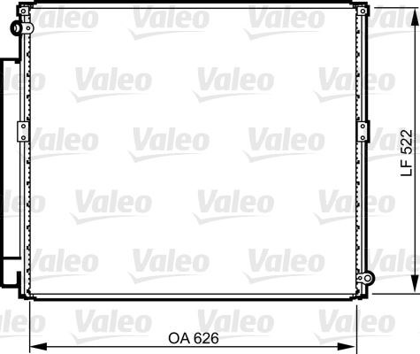 Toyota Land Cruiser Kondenser VALEO