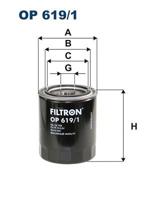 Toyota Land Cruiser Prado Yağ Filtresi Büyük Tip FILTRON