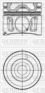 Land Rover Motor Piston Segman STD 84MM YENMAK