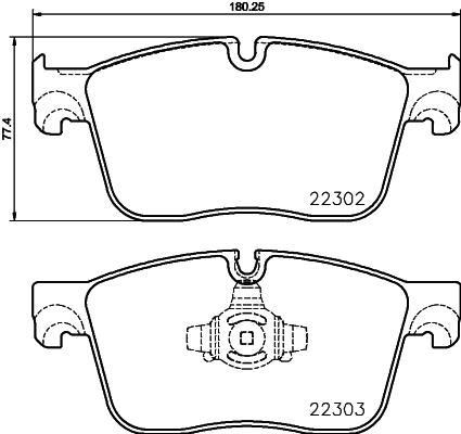 Land Rover Range Rover Velar L560 Jaguar XF X260 XE X760 I-Pace X590 F-Pace... BREMBO