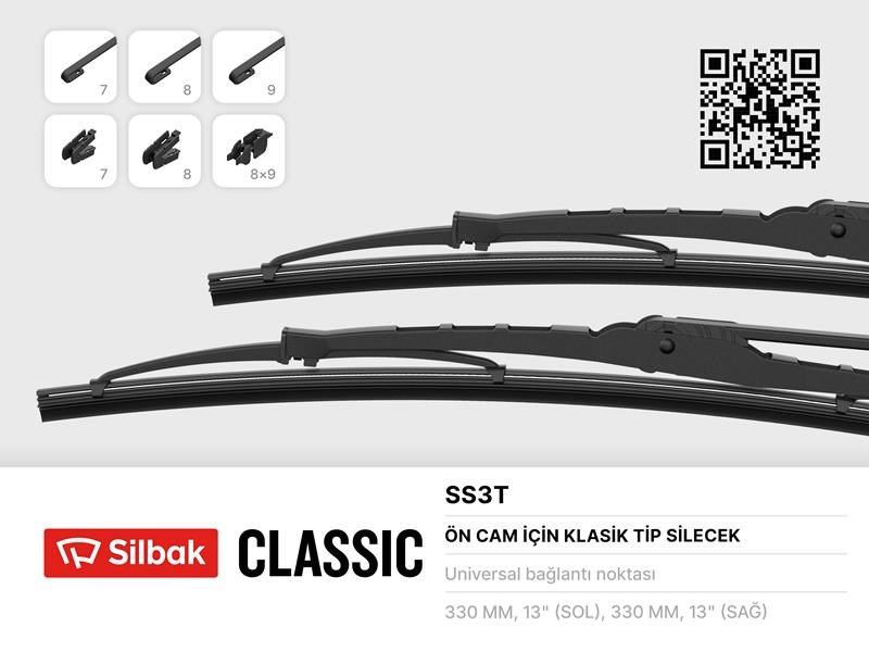 Land Rover 110 Otokar Silecek Süpürgesi 330mm SILBAK