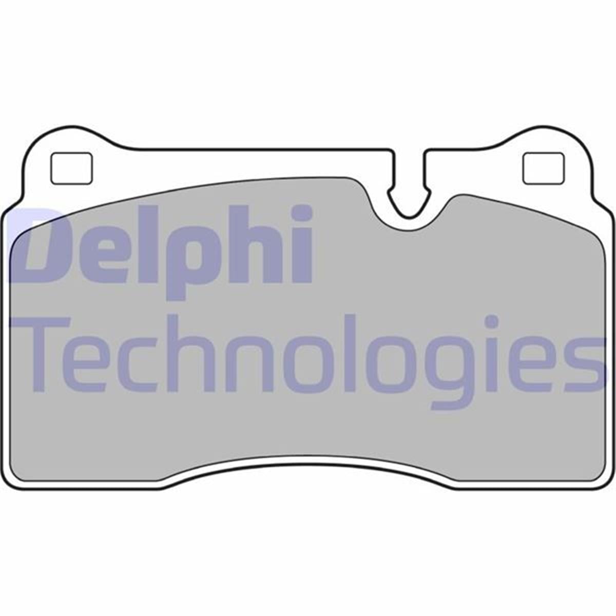 Range Rover 3 (06-12) Ön Fren Balatası Delphi 132Mm