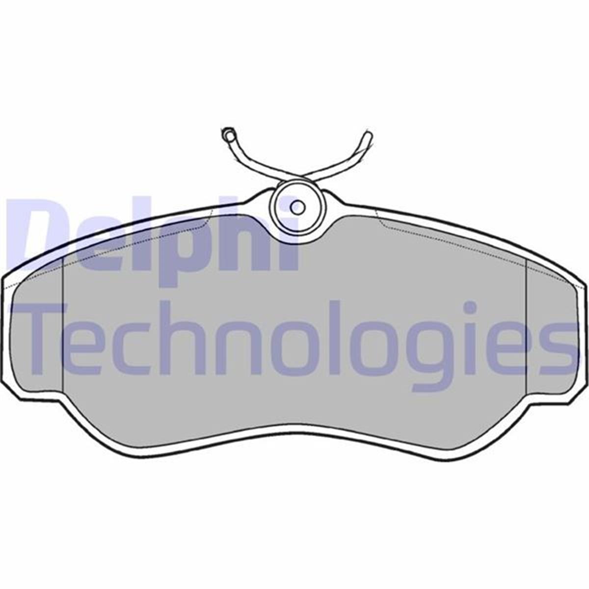 Land Rover Discovery Range Rover Fren Balatası Delphi 1994 Ve Üzeri