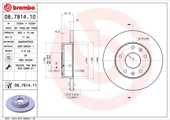 Land Rover Freelander 1 Ön Fren Diski BREMBO