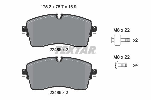 Land Rover Defender L663 Discovery L462 Range Rover L405 L494 Jaguar E-Pace... TEXTAR