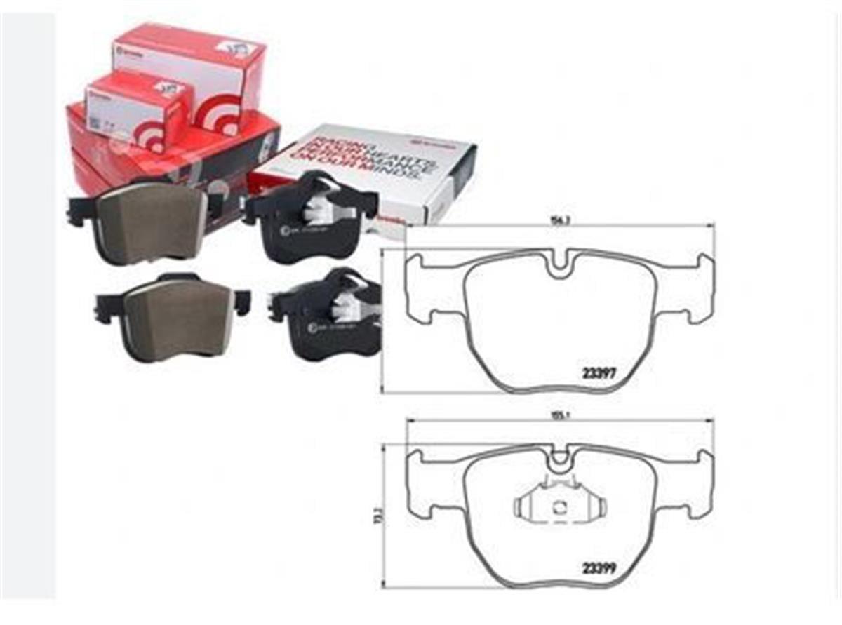 Land Rover Range Rover 3 3.0 Td6 Fren Balatası Brembo (2002-2012) Sfc500080