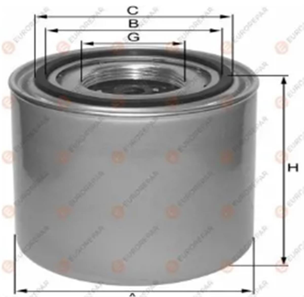 Land Rover Freelander 1 Yağ Filtresi Eurorepar 1.8 16V (89-06) Lpw100180