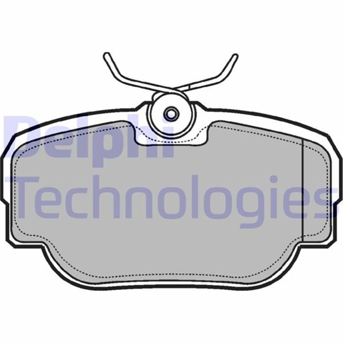 Land Rover Discovery Range Rover Arka Fren Balatası Delphi