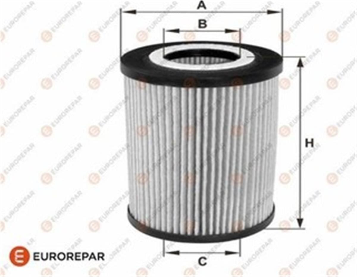 Bmw E39 E46 Freelander 1 Yağ Filtresi Eurorepar (M47 2.0 Td4 00-06) 11422247018