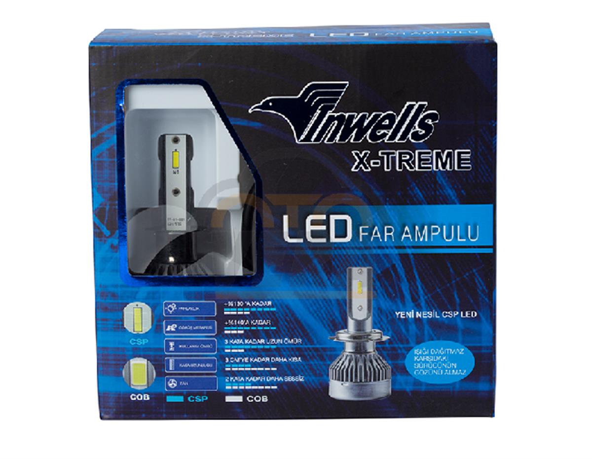 Ledli Zenon Far Ampulü 9006 6000K