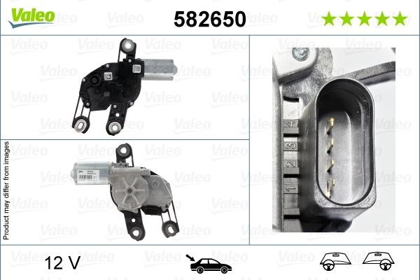 Seat Leon 3 Arka Silecek Motoru VALEO