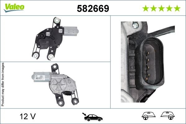 Seat Leon III Tarraco Arka Silecek Motoru VALEO