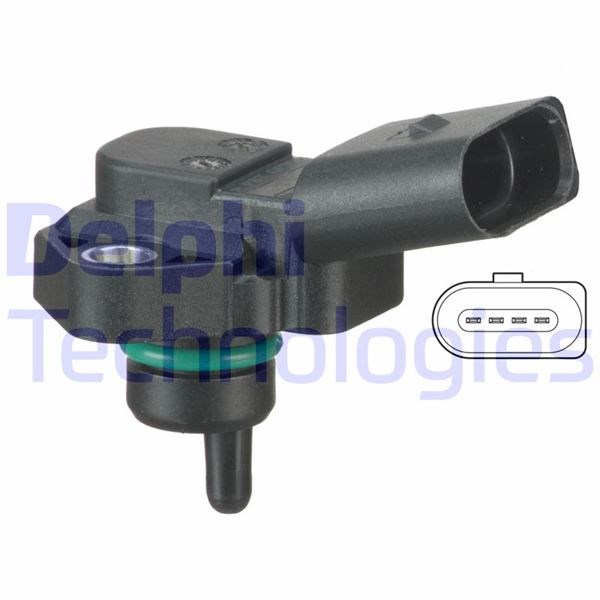 Seat Leon Toledo VW Bora Golf Map Sensörü DELPHI