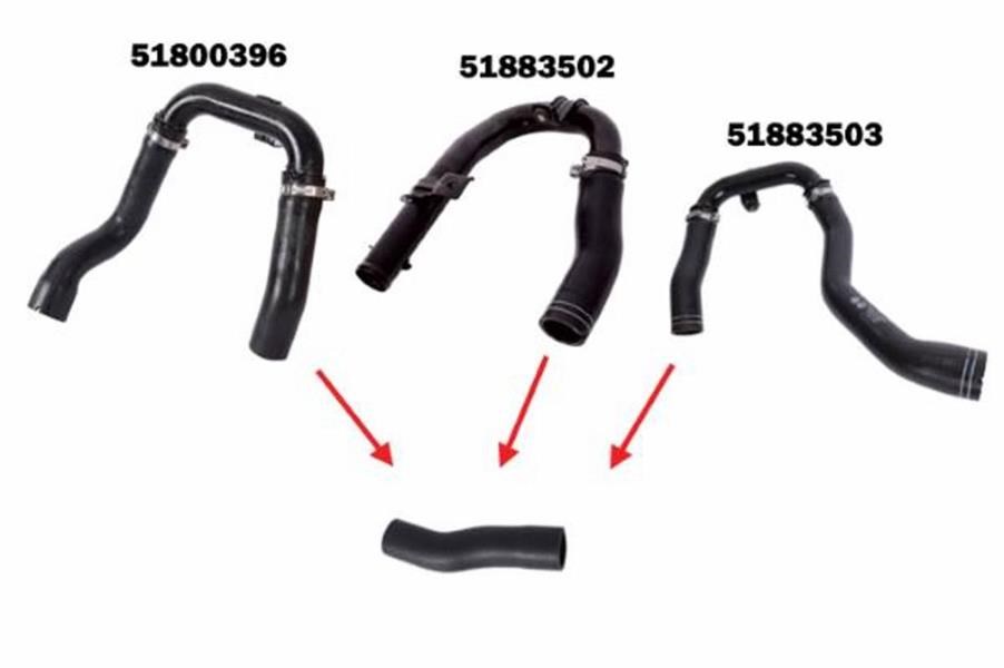 Fiat Linea Charger Intake Hose 1.3 D KAUTEK