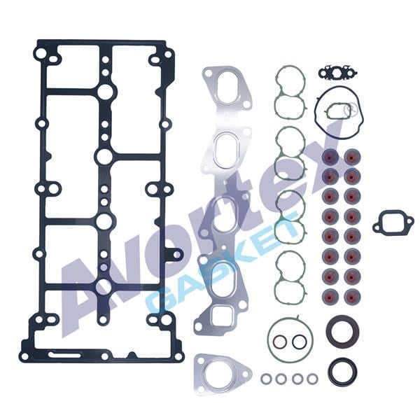 Fiat Linea Doblo 1.6 16V JTD Üst Takım Conta [Keçeli, Subap Lastikli] AVORTEX