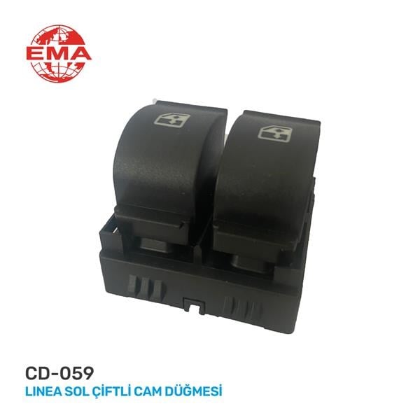 Fiat Cam Açma Anahtarı Sol Linea Çiftli EMA
