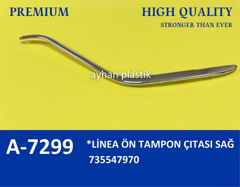 Fiat Linea Ön Tampon Çıtası Sağ AYHAN