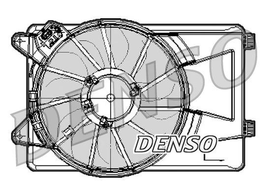 Fiat Linea Radyatör Fanı DENSO