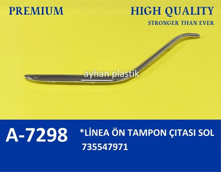 Fiat Linea Ön Tampon Çıtası Sol AYHAN