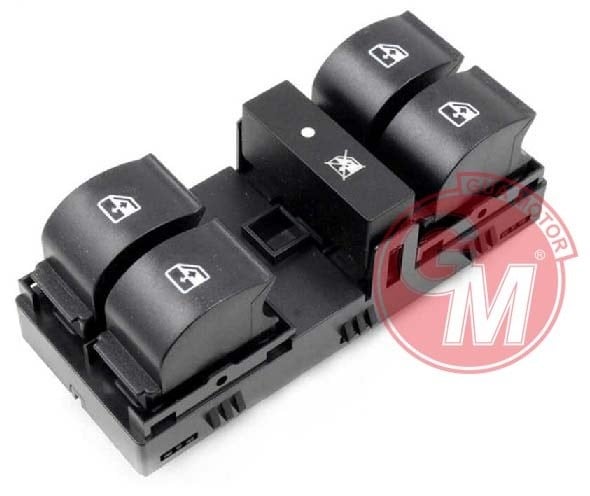 Fiat Linea Cam Açma Anahtarı Kumanda Grubu Ön Sol Çerçevesiz 8 Fişli 2009> GUA