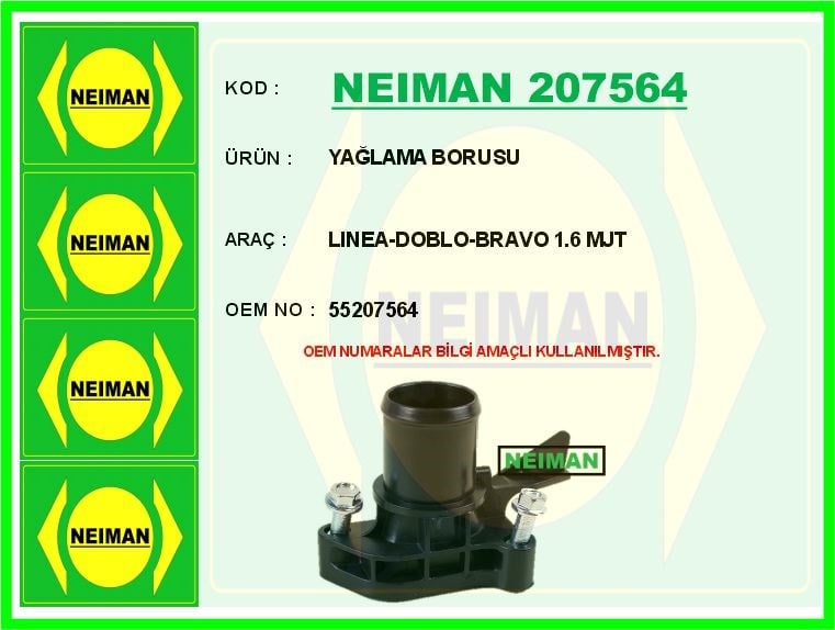 Fiat Linea Doblo Bravo Yağlama Borusu 1.6 MJT BESCHER
