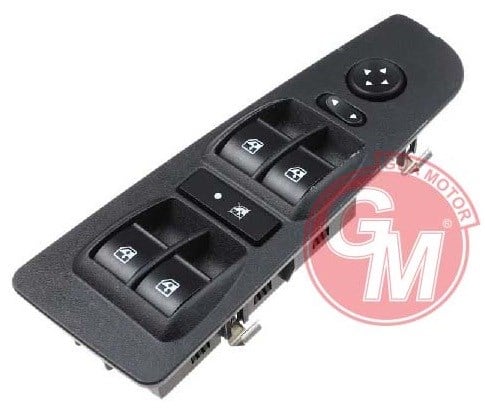 Fiat Linea Cam Anahtarı Grubu Ön Sol Dış Dikiz Ayna Kumandası ile Çerçeveli GUA