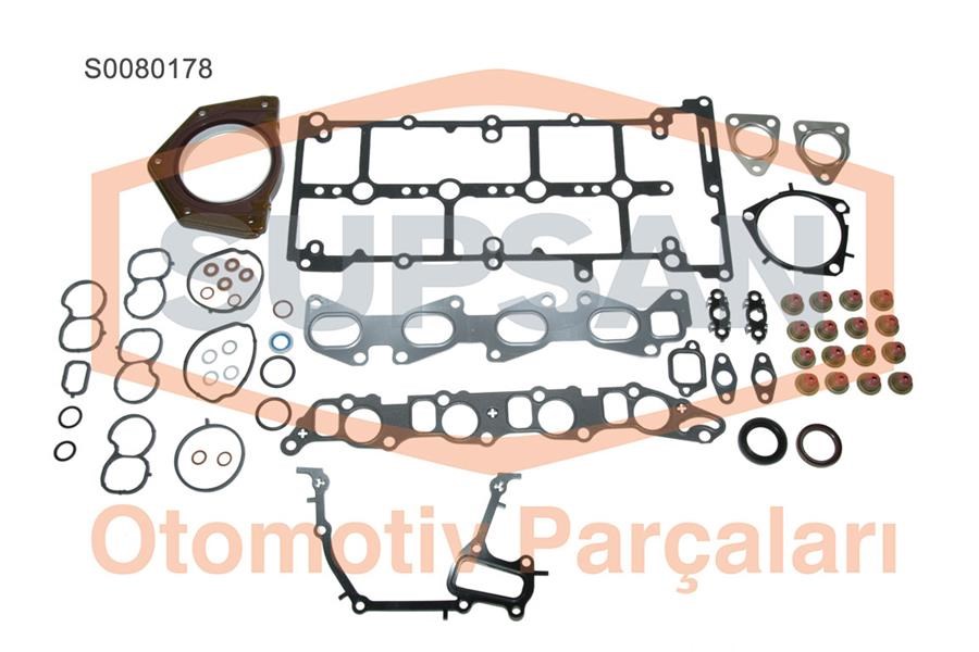 Fiat Linea Conta Tam Takım 1.6 16V Multijet 198 A2.000 - 955 A3.000 SUPSAN