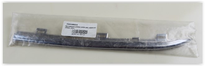 Fiat Linea 2011 Sonrası Ön Panjur Çıtası Kısa Sol Nikelaj BIRLIK
