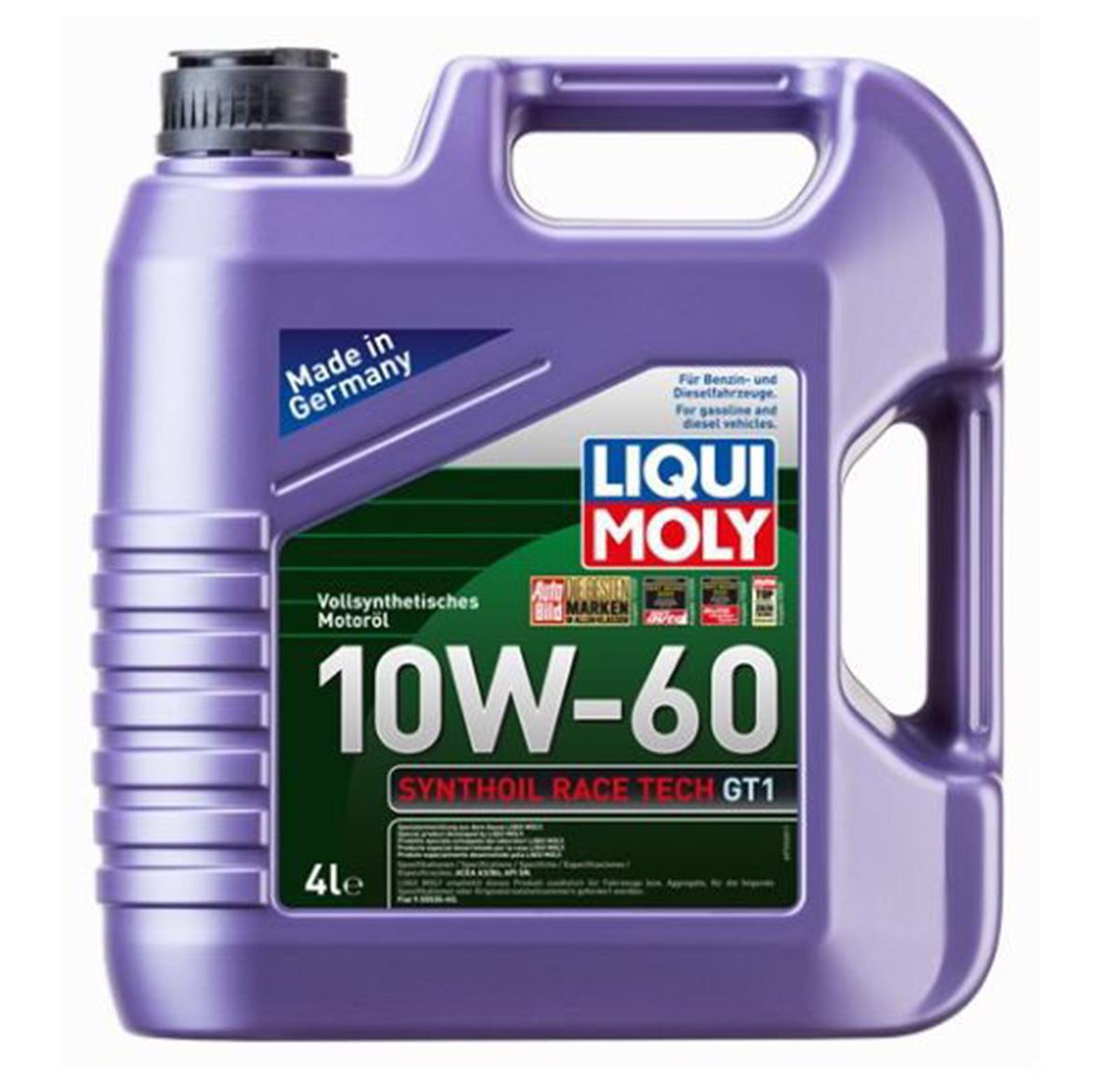 Lıquı Moly Motor Yagı Synthoıl Race Tech Gt1 10W- 60              4Lt