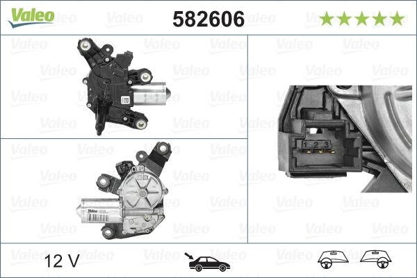 Dacia Lodgy Duster Dokker Arka Silecek Motoru VALEO