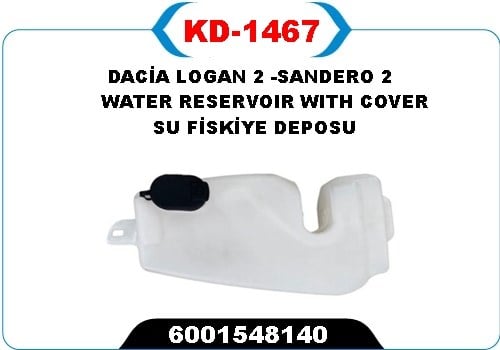 Dacia Logan Sandero Duster Su Fiskiye Deposu Kapaklı KAYA