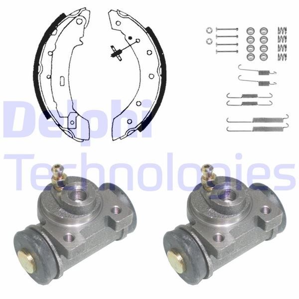 Dacia Logan Sandero Renault Clio Thalia Twingo Arka Fren Pabuç Kiti DELPHI