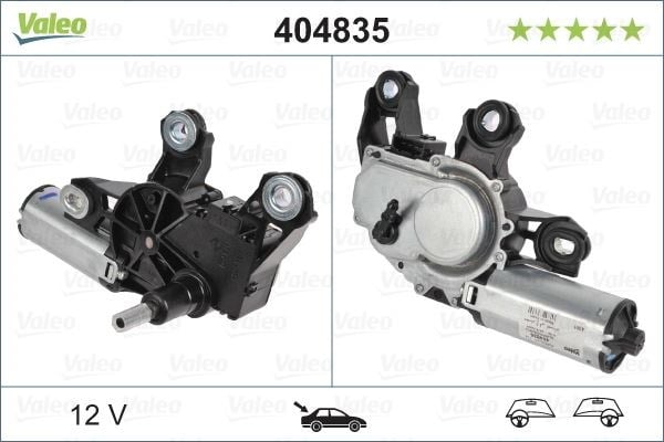 Volkswagen Lupo Arka Silecek Motoru VALEO