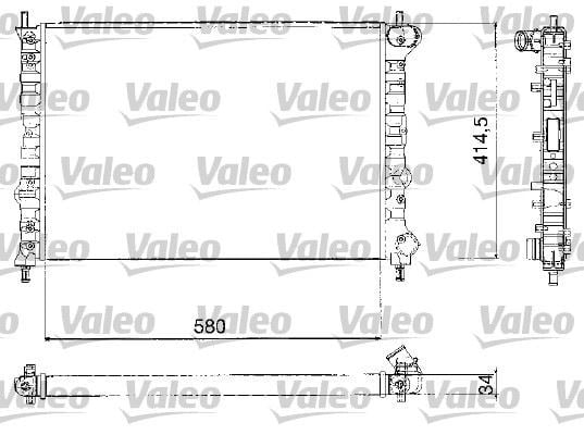 Lancia Lybra Radyatör VALEO