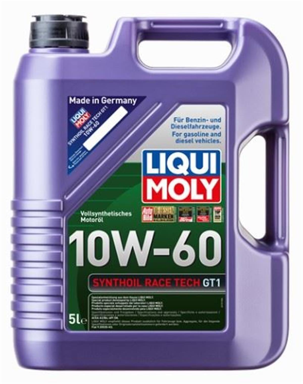 Lıquı Moly Motor Yagı Motor Yağı 10W60 Synthoil Race Tech Gt1 5Litre 10W60 St04868