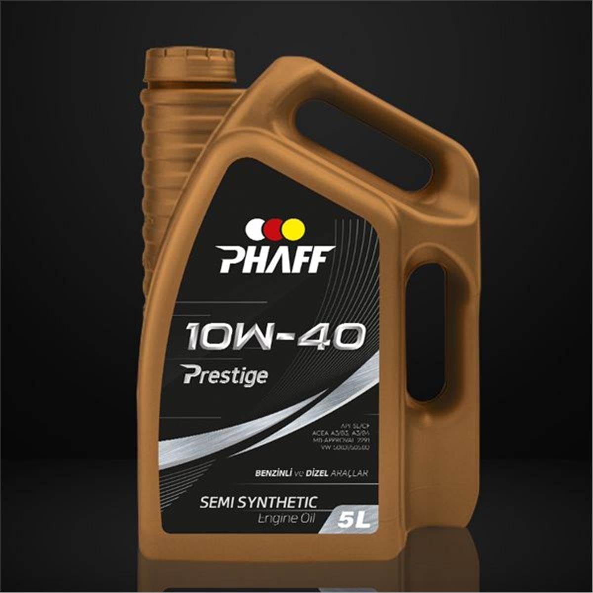 Motor Yağı Phaff 10W/40 5 Litre Yarı Sentetik