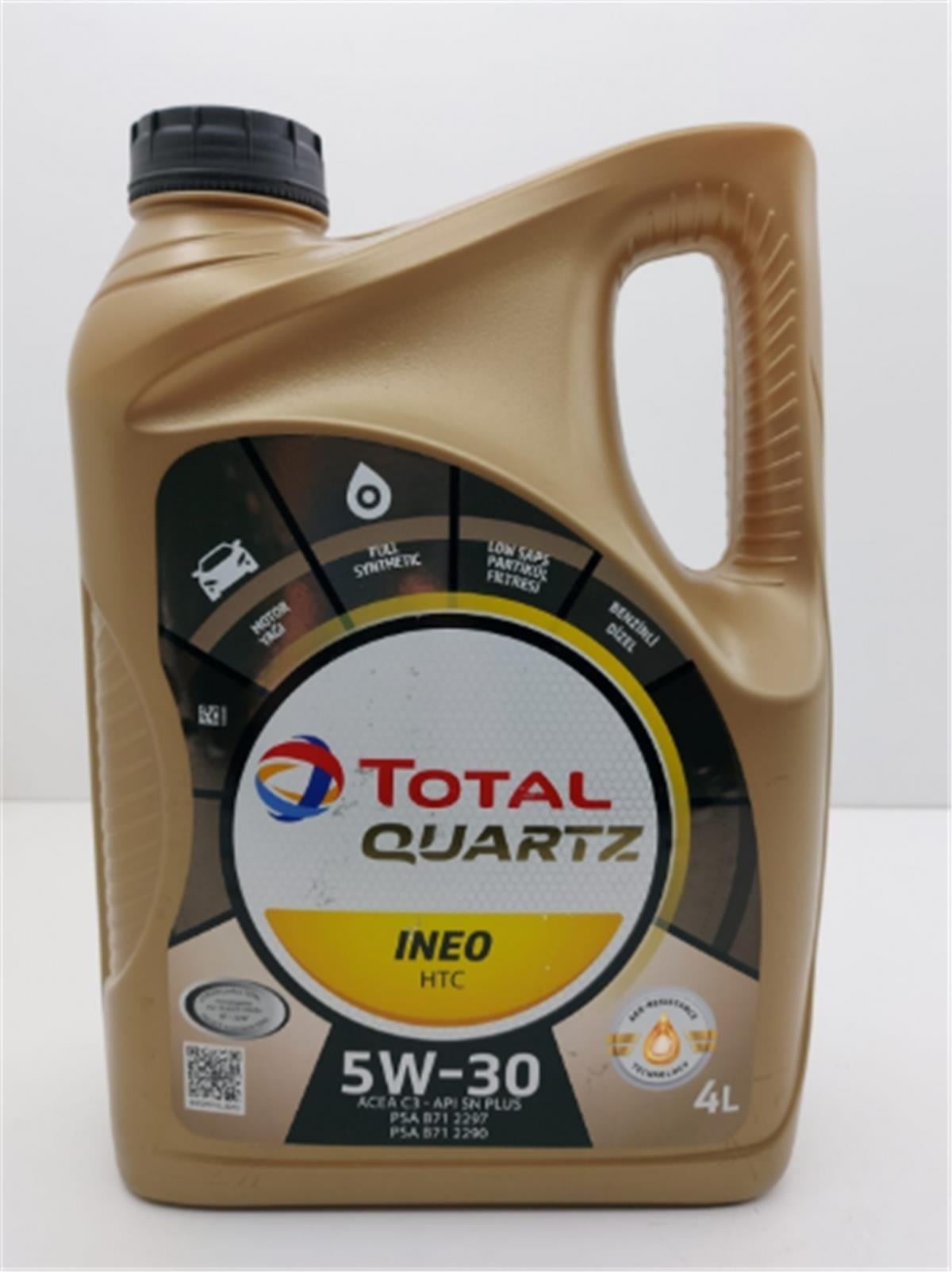 Total Motor Yağı 5W-30 Ineo Htc 4Lt