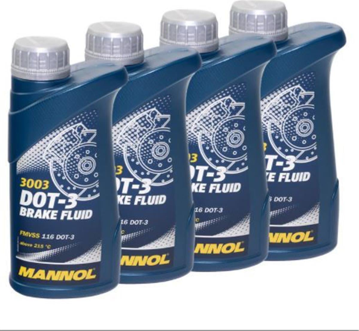 Hidrolik Fren Yağı Manol Dot3