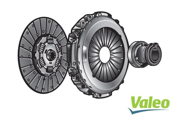 Man 3'lü Debriyaj Takımı Baskı Disk Rulman CPCA New 430 OE VALEO